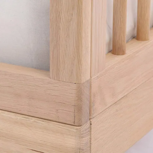 Nobodinoz single bed "pure" oak massive