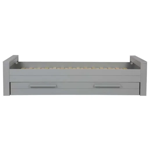 Wood Cot Dennis concrete gray 90 x 200 cm