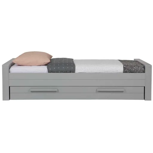 Wood Cot Dennis concrete gray 90 x 200 cm