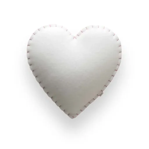 Buokids soft lamp night light/wall lamp heart, Version: Wall lamp; Color of the seam: Gray