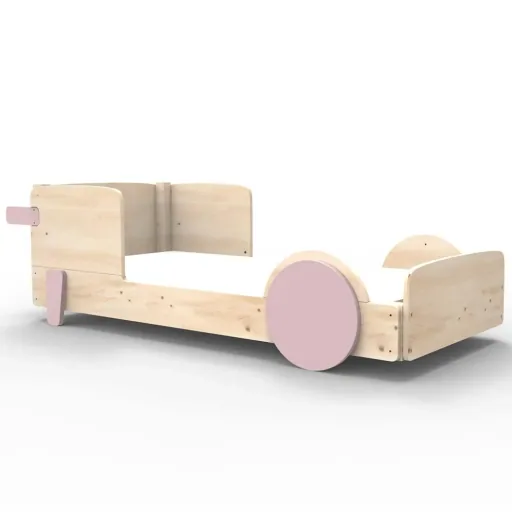 Mathy by Bol's single bed "Discovery", Color elements: Apple Green