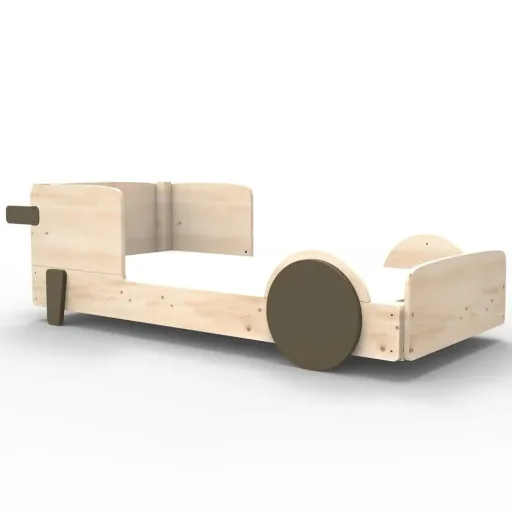 Mathy by Bol's single bed "Discovery", Color elements: Atlantic Blue