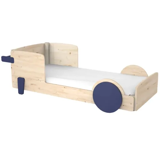 Mathy by Bol's single bed "Discovery", Color elements: Atlantic Blue