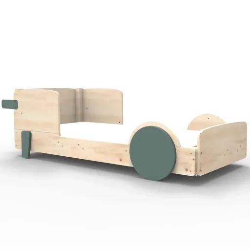 Mathy by Bol's single bed "Discovery", Color elements: Atlantic Blue
