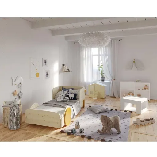 Mathy by Bol's single bed "Discovery", Color elements: Atlantic Blue
