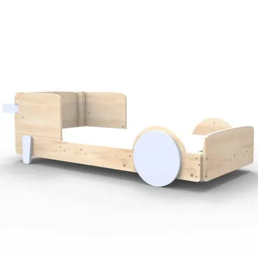 Mathy by Bol's single bed "Discovery", Color elements: Atlantic Blue