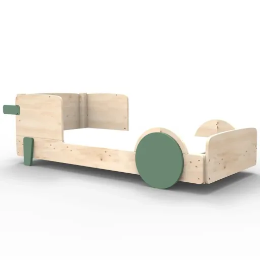 Mathy by Bol's single bed "Discovery", Color elements: Atlantic Blue