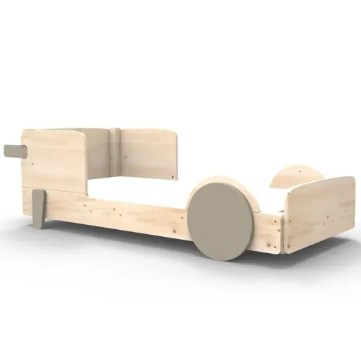 Mathy by Bol's single bed "Discovery", Color elements: Atlantic Blue