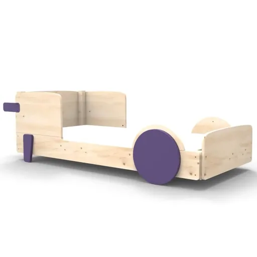 Mathy by Bol's single bed "Discovery", Color elements: Atlantic Blue
