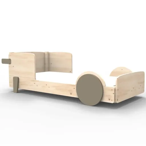 Mathy by Bol's single bed "Discovery", Color elements: Atlantic Blue