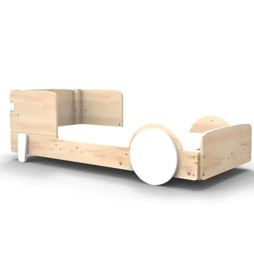 Mathy by Bol's single bed "Discovery", Color elements: Atlantic Blue