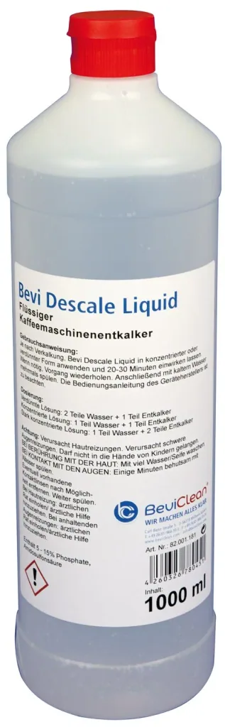 Coffee machine descaler - Bevi Descale Liquid, 1 L