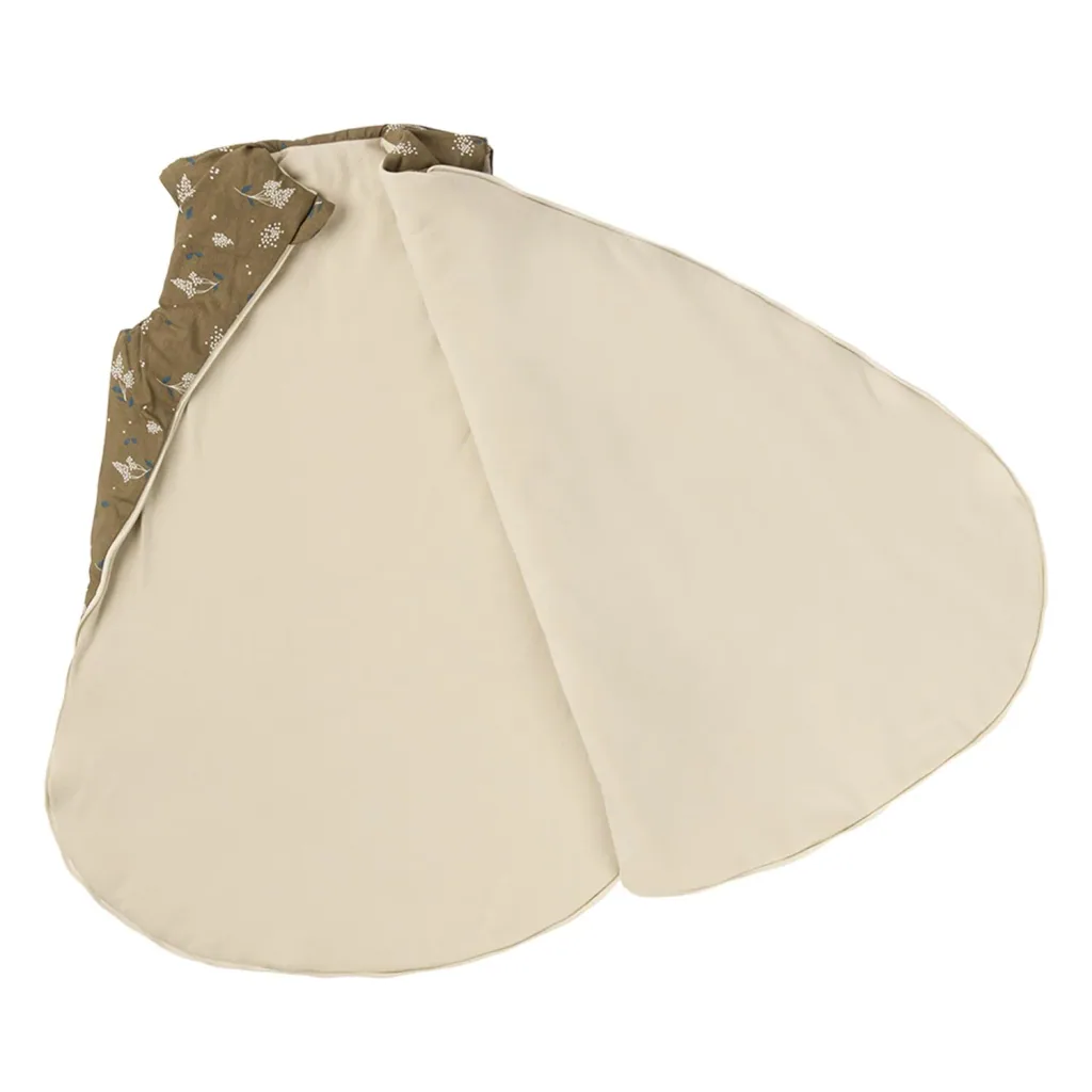 Nobodinoz STORIES Baby Sleeping Bag - Cocoon, 6-18 Months, Color: Brown-Lilac
