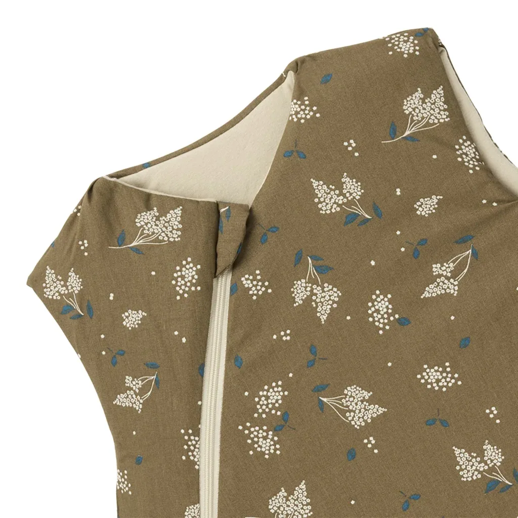 Nobodinoz STORIES Baby Sleeping Bag - Cocoon, 6-18 Months, Color: Brown-Lilac