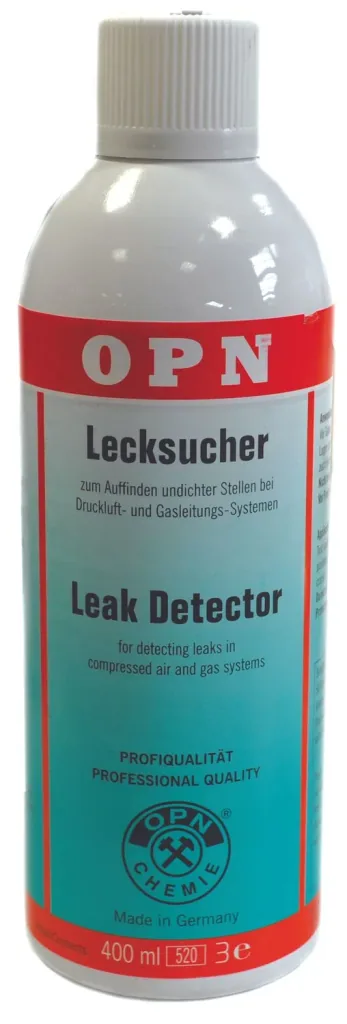 Leak detector spray