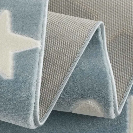 Livone carpet Estrella Stern & confetti blue, Carpet size: 200 x 300 cm