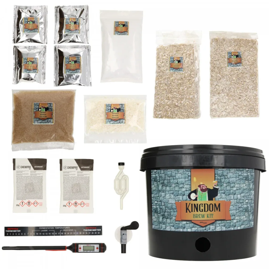 Kingdom Brew Kit, Beer brewing set - Tripel, Complete malt mix for 5L beer
