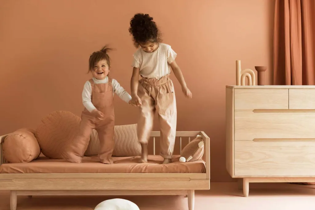 Nobodinoz junior bed "Pure" oak 70 x 140