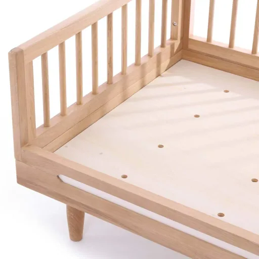 Nobodinoz junior bed "Pure" oak 70 x 140