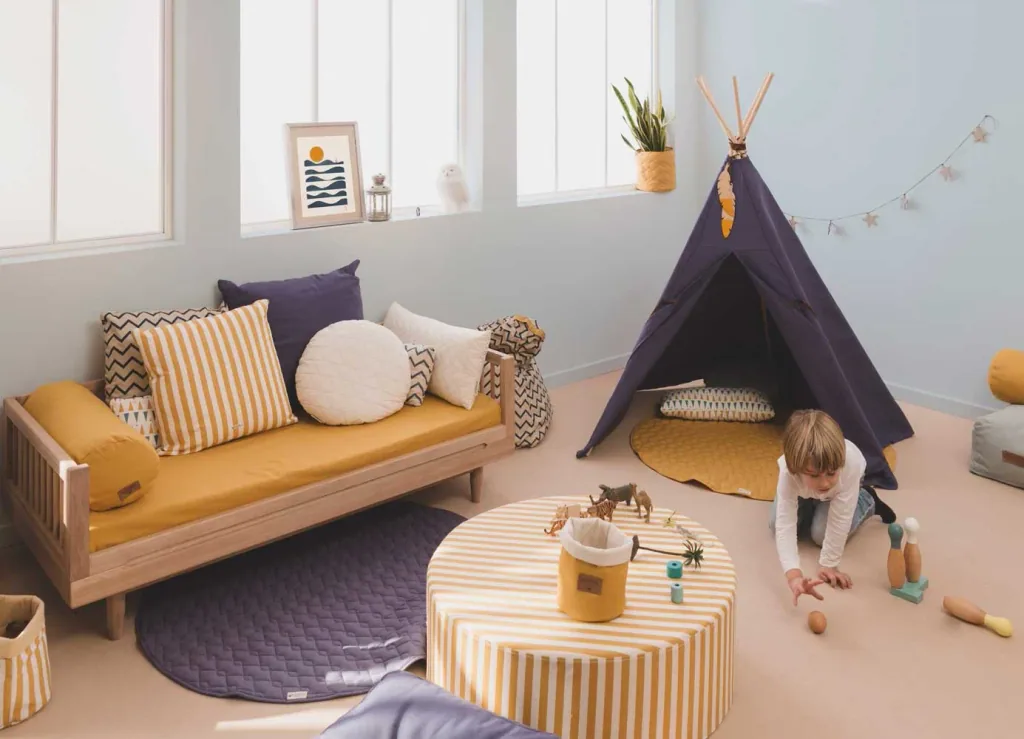 Nobodinoz junior bed "Pure" oak 70 x 140