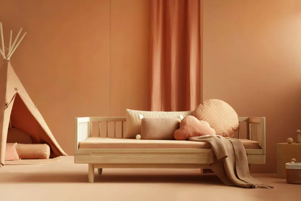 Nobodinoz junior bed "Pure" oak 70 x 140