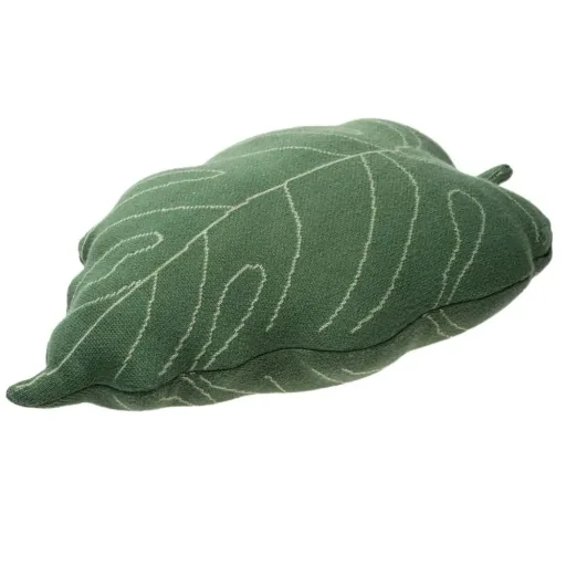 Lorena Canals Cushions knitted leaf