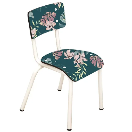 Gambettes children's chair "Little Suzie" tropical plants
