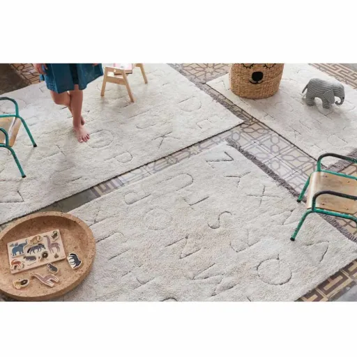 Lorena Canals carpet abc washable & recycled, Size: 120 x 160 cm