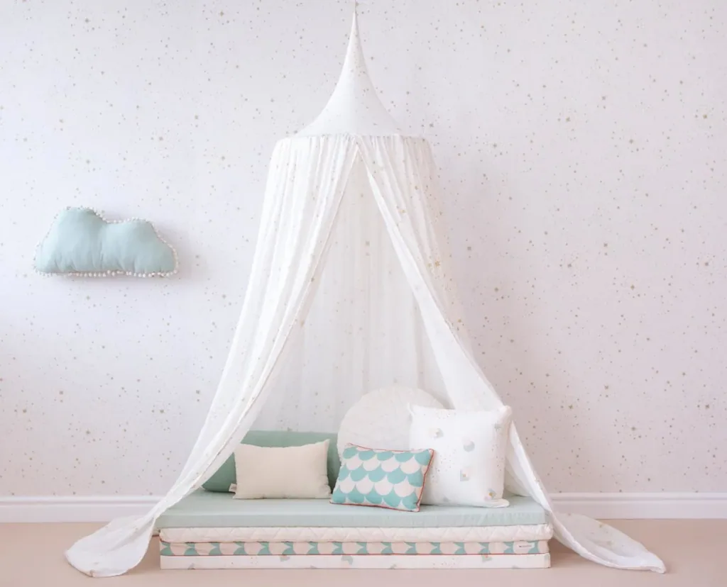 Nobodinoz Canopy "Amour" Golden Star Nature