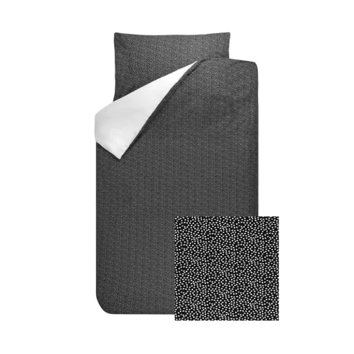Bink Bedding Sil Mini pipes black white 135 x 200