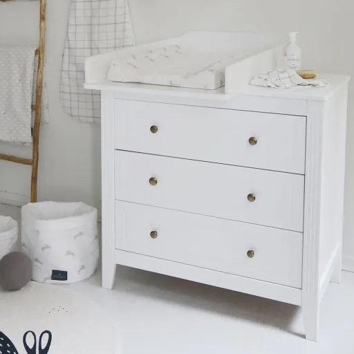 Maison Charlotte wrap attachment for Chest of drawers Opera white