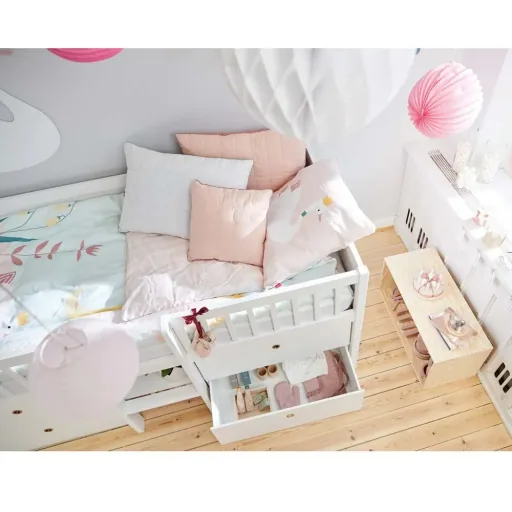 Flexa drawer bed "Freja" white