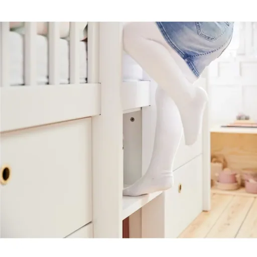 Flexa drawer bed "Freja" white