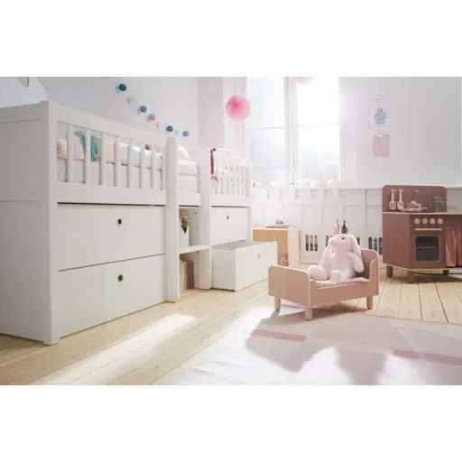 Flexa drawer bed "Freja" white