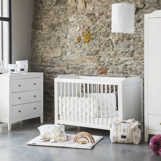 Maison Charlotte Chest of drawers Opera white
