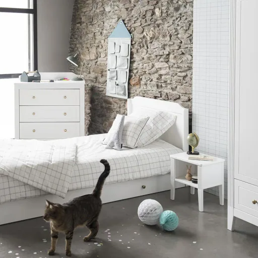 Maison Charlotte Chest of drawers Opera white