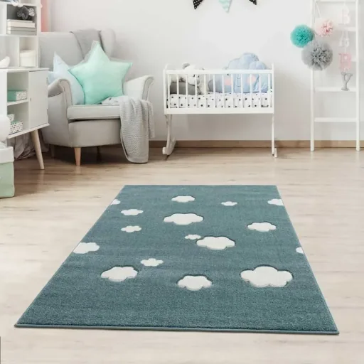 Livone carpet cloud mint, Carpet size: 120 x 180 cm