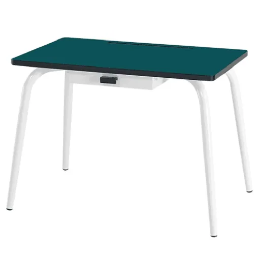 Gambettes children's table/desk Romy blue green
