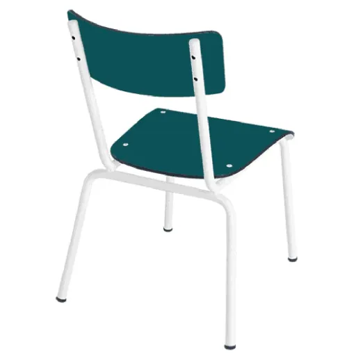 Gambettes children's chair Colette blue green
