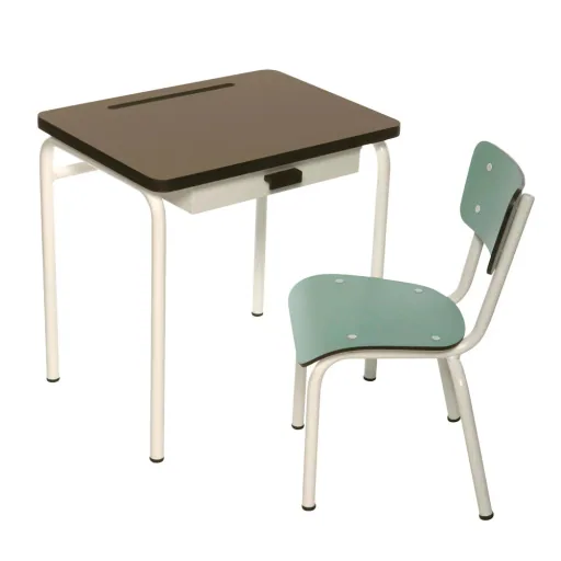 Gambettes children's table/desk Regine Taupe