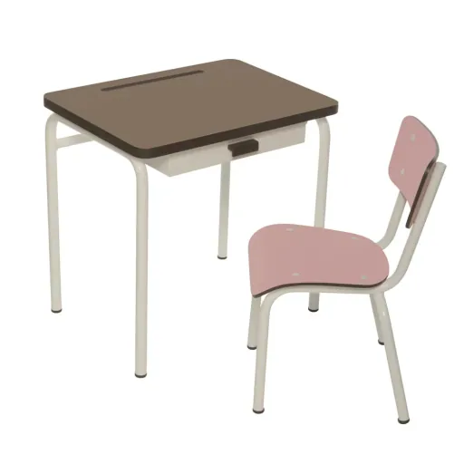 Gambettes children's table/desk Regine Taupe