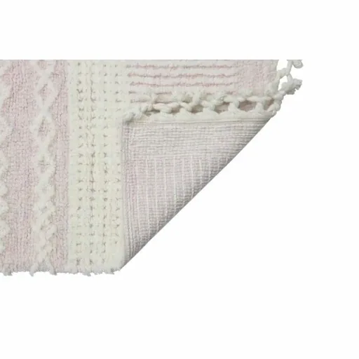 Lorena Canal's washable wool car "Ari" Rosa, Size: 120 x 170 cm