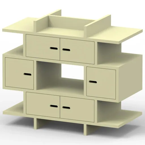 Mathy by Bols Madaket Chest of drawers / Regal / Sideboard