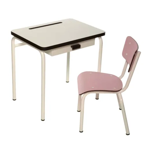 Gambettes children's table/desk Regine white
