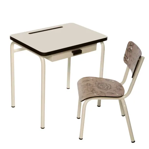 Gambettes children's table/desk Regine white