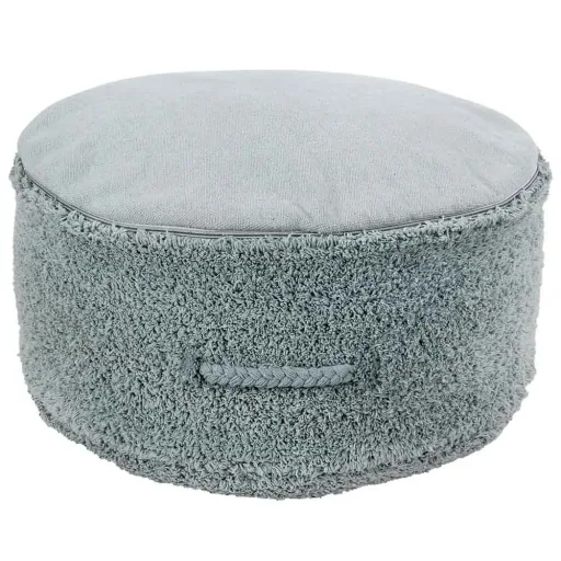 Lorena Canals Seat Puff "Chill" vintage blue