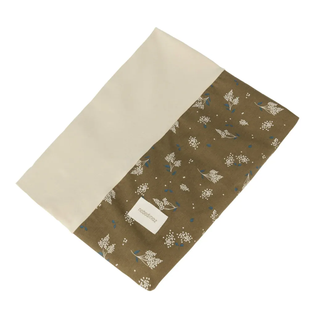 Nobodinoz STORIES changing pad cover, 50 x 70 cm, color: Braunflieder