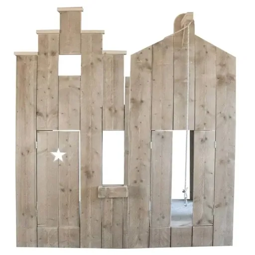 Dutchwood bunk bed houses Amsterdam, Exclusion door: star