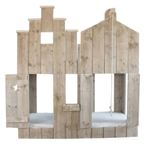 Dutchwood bunk bed houses Amsterdam, Exclusion door: star