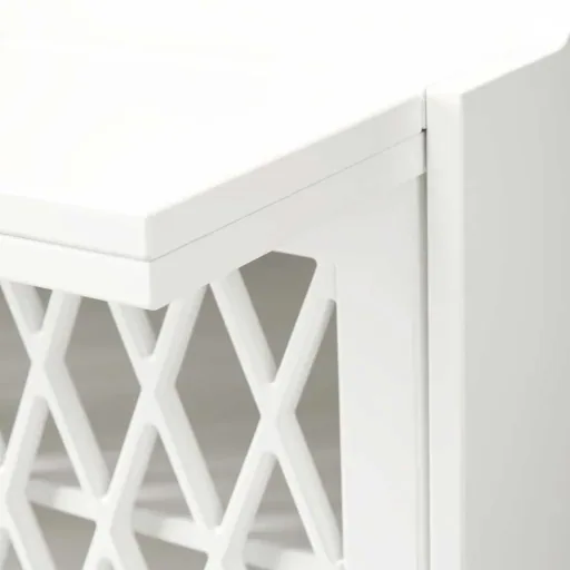CAM cam wrapping Chest of drawers Harlequin white